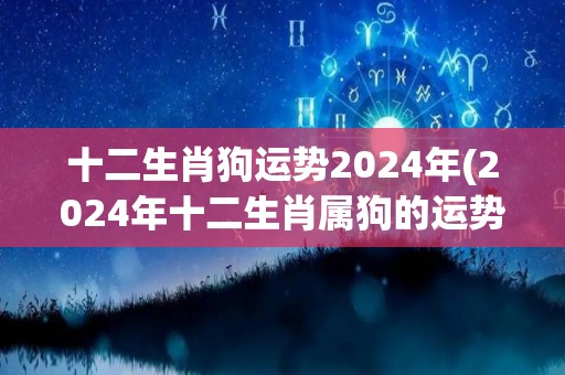 2024年各属相运势|2024年十二生肖运势预测（龙、蛇、马、羊）