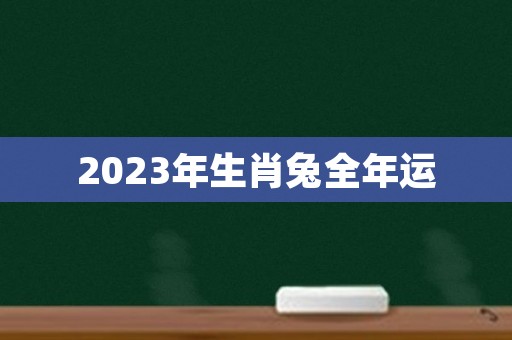 2024属兔人全年运势|2024年兔年运势