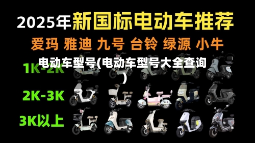 电动车型号(电动车型号大全查询)