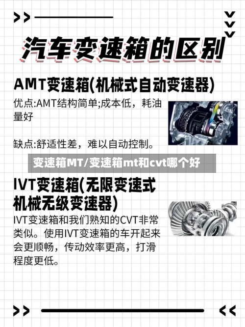 变速箱MT/变速箱mt和cvt哪个好-第2张图片