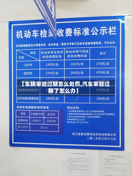 【车辆审验过期怎么处罚,汽车审验过期了怎么办】-第2张图片