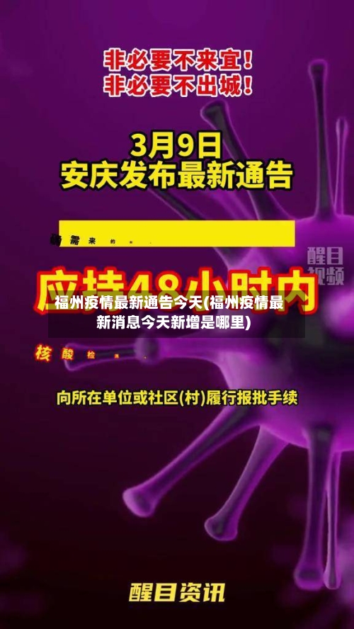 福州疫情最新通告今天(福州疫情最新消息今天新增是哪里)-第2张图片