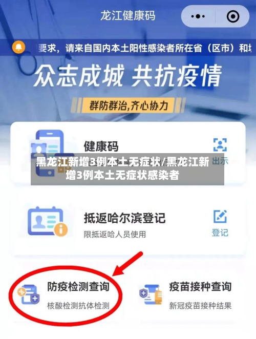 黑龙江新增3例本土无症状/黑龙江新增3例本土无症状感染者-第2张图片