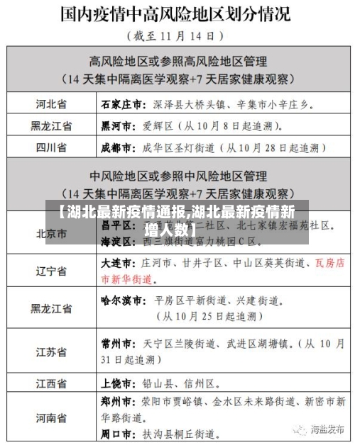 【湖北最新疫情通报,湖北最新疫情新增人数】-第1张图片