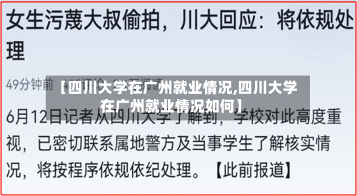 【四川大学在广州就业情况,四川大学在广州就业情况如何】-第3张图片