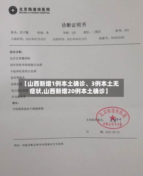 【山西新增1例本土确诊	、3例本土无症状,山西新增20例本土确诊】-第2张图片