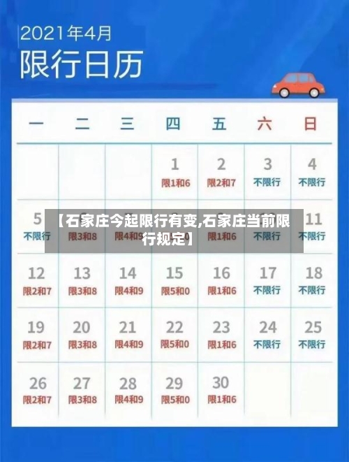 【石家庄今起限行有变,石家庄当前限行规定】-第2张图片