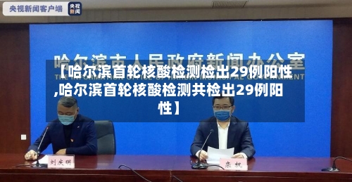 【哈尔滨首轮核酸检测检出29例阳性,哈尔滨首轮核酸检测共检出29例阳性】-第3张图片